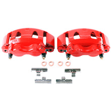 Load image into Gallery viewer, Power Stop 95-98 Ford E-350 Front Red Calipers w/Brackets - Pair