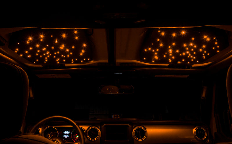 Oracle StarLINER Fiber Optic Hardtop Headliner for Wrangler JL/Gladiator JT - ColorSHIFT ORACLE Lighting