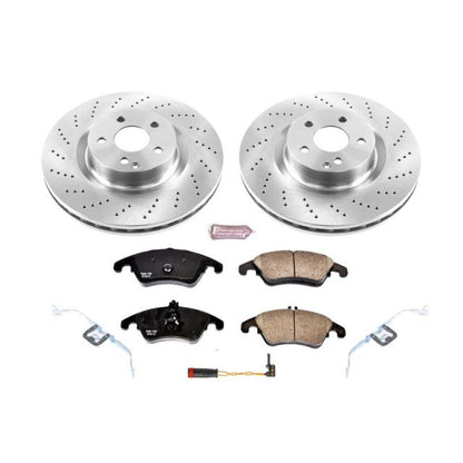 Power Stop 12-15 Mercedes-Benz C250 Front Autospecialty Brake Kit PowerStop