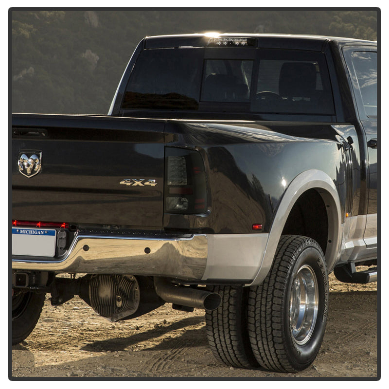 Spyder Dodge Ram 1500 13-14 13-14 LED Tail Lights LED Model only - Blk Smke ALT-YD-DRAM13-LED-BSM SPYDER