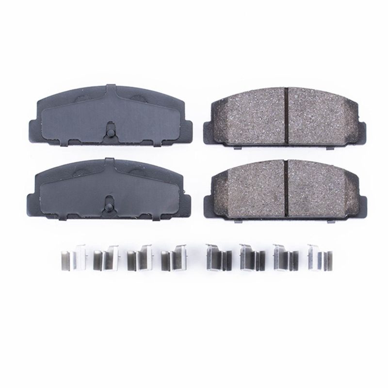 Power Stop 03-05 Mazda 6 Rear Z17 Evolution Ceramic Brake Pads w/Hardware PowerStop