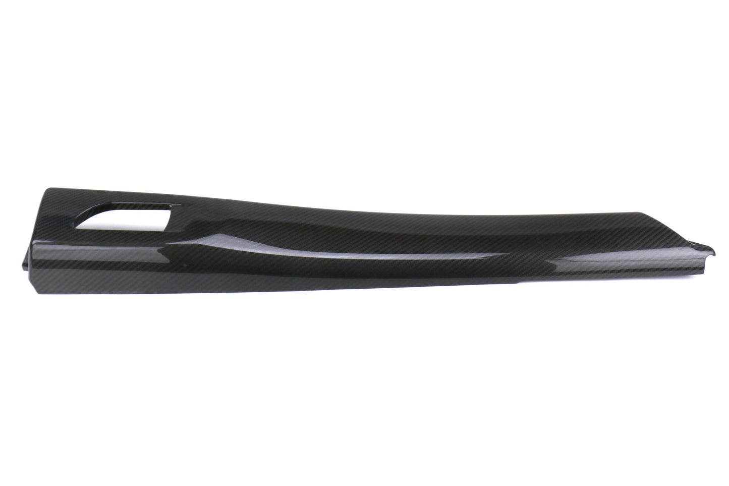 OLM LE Dry Carbon Fiber Rear Door Trim Upper Panels - 2015-2021 Subaru WRX / STI