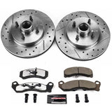 Power Stop 87-93 Ford Mustang Front Z26 Street Warrior Brake Kit