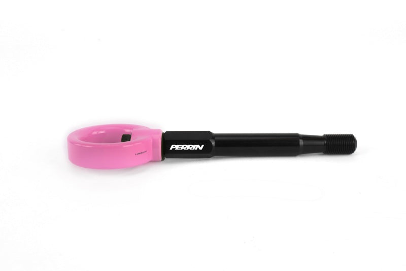 Perrin 15-19 Subaru WRX/STI Tow Hook Kit (Rear) - Hyper Pink Perrin Performance