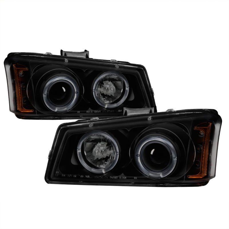 Spyder Chevy Silverado 1500/2500/3500 03-06 Projector Headlights PRO-YD-CS03-AM-BSM SPYDER