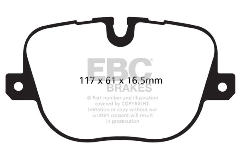EBC GreenStuff Rear Brake Pads - DP62068 EBC