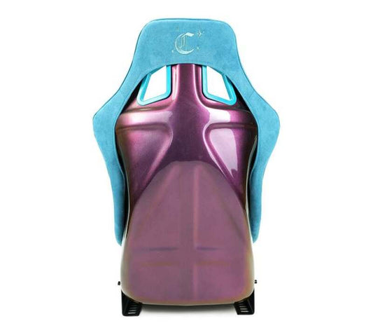 NRG Innovations PRISMA CHROMATIC Fiberglass Bucket Seat - Medium - Dark Teal – FRP-303DTL-CHRMTC