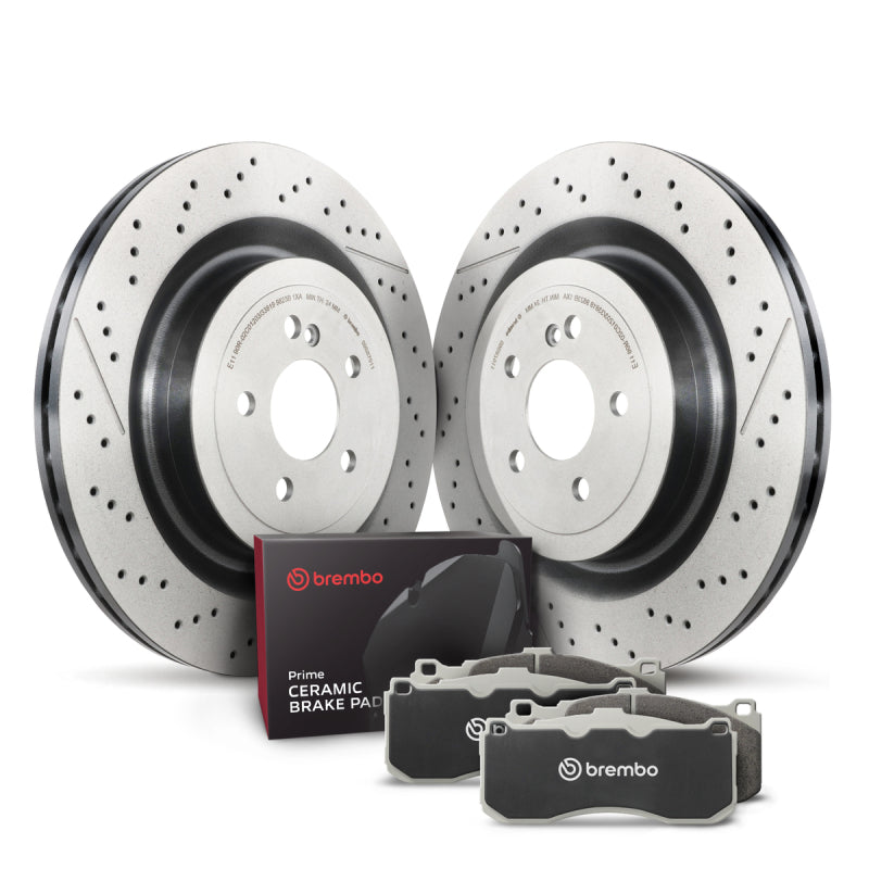 Brembo OE Front/Rear Disc Brake Kit Brembo OE