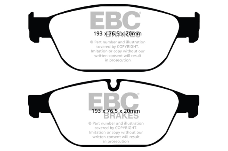 EBC GreenStuff Front Brake Pads - DP22087 EBC