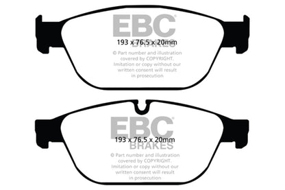 EBC GreenStuff Front Brake Pads - DP22087 EBC