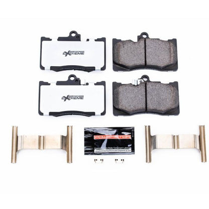 Power Stop 16-17 Lexus GS200t Front Z26 Extreme Street Brake Pads w/Hardware PowerStop