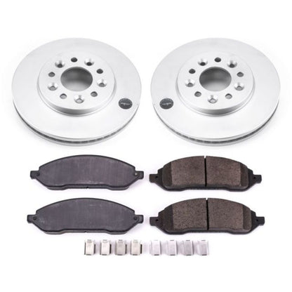 Power Stop 04-07 Ford Freestar Front Z17 Evolution Geomet Coated Brake Kit PowerStop