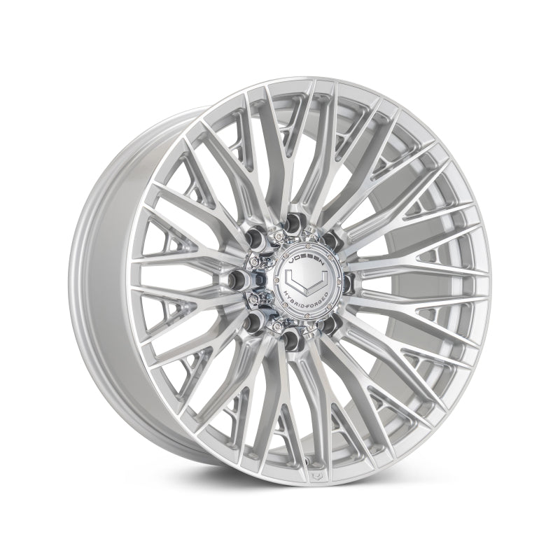 Vossen HFX-6 20x10 - 6x139.7 - ET-18 - Super Deep - 106.1 - Silver Polished Wheel