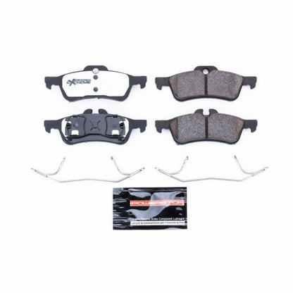 Power Stop 04-08 Mini Cooper Rear Z26 Extreme Street Brake Pads w/Hardware PowerStop