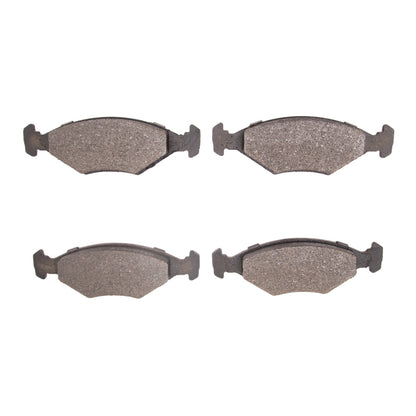 R1 Front Semi-Metallic Brake Pads 1987-1993 Volkswagen FOX - 2311-0350-00