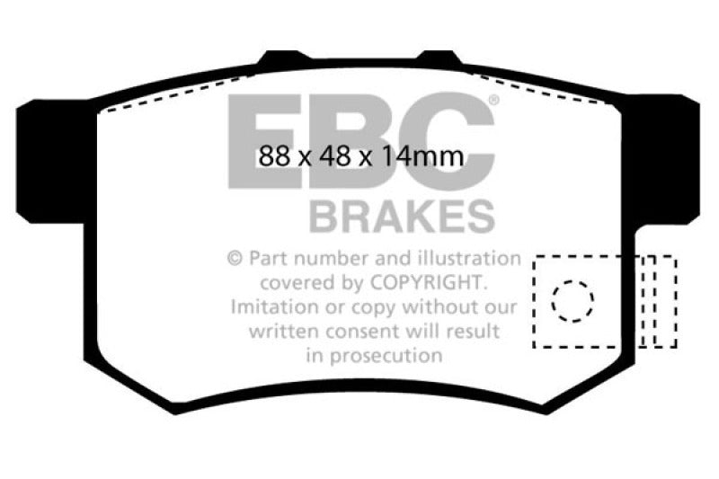 EBC BlueStuff Brake Pads - DP5781/2NDX EBC