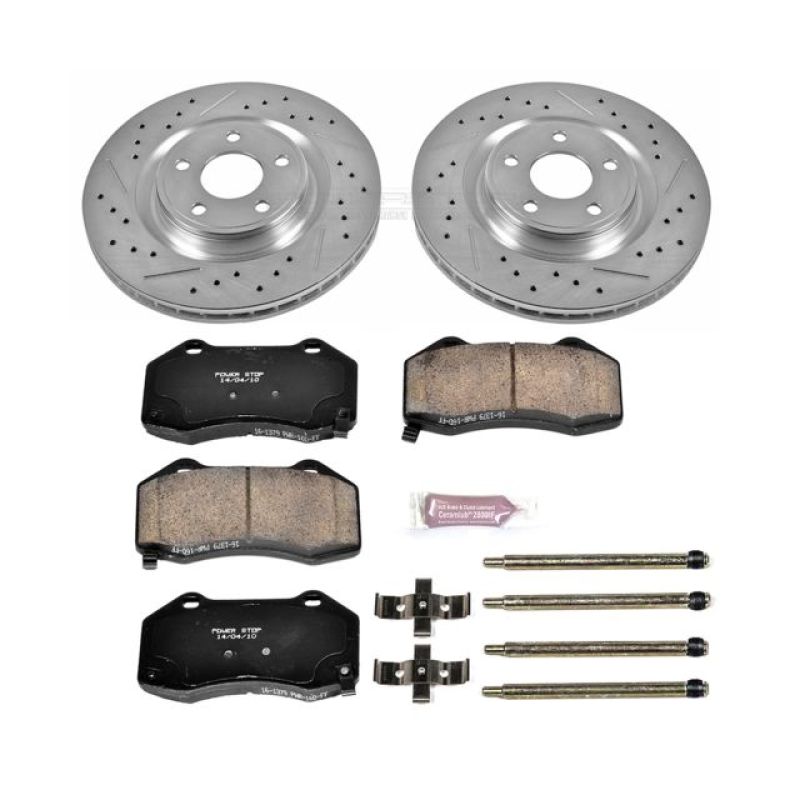 Power Stop 08-10 Chevrolet Cobalt Front Z23 Evolution Sport Brake Kit PowerStop