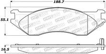 Load image into Gallery viewer, StopTech Premium Ceramic Brake Pads - 308.07020