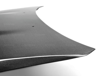 Seibon CWII-style carbon fiber hood for 2008-2014 Subaru WRX/STi - HD0809SBIMP-CWII Seibon