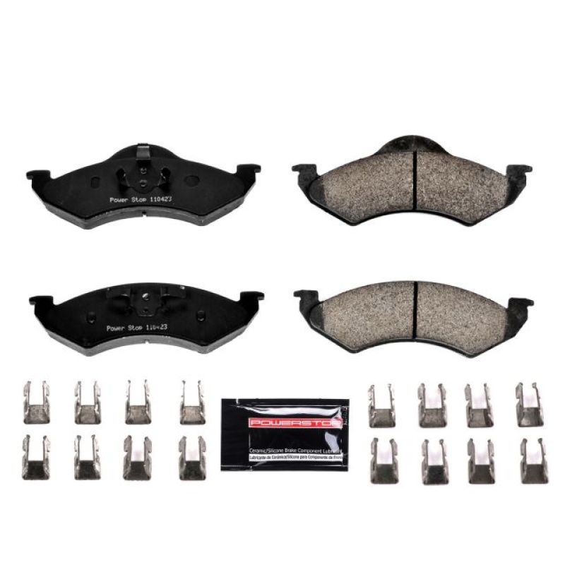 Power Stop 00-02 Dodge Dakota Front Z23 Evolution Sport Brake Pads w/Hardware PowerStop