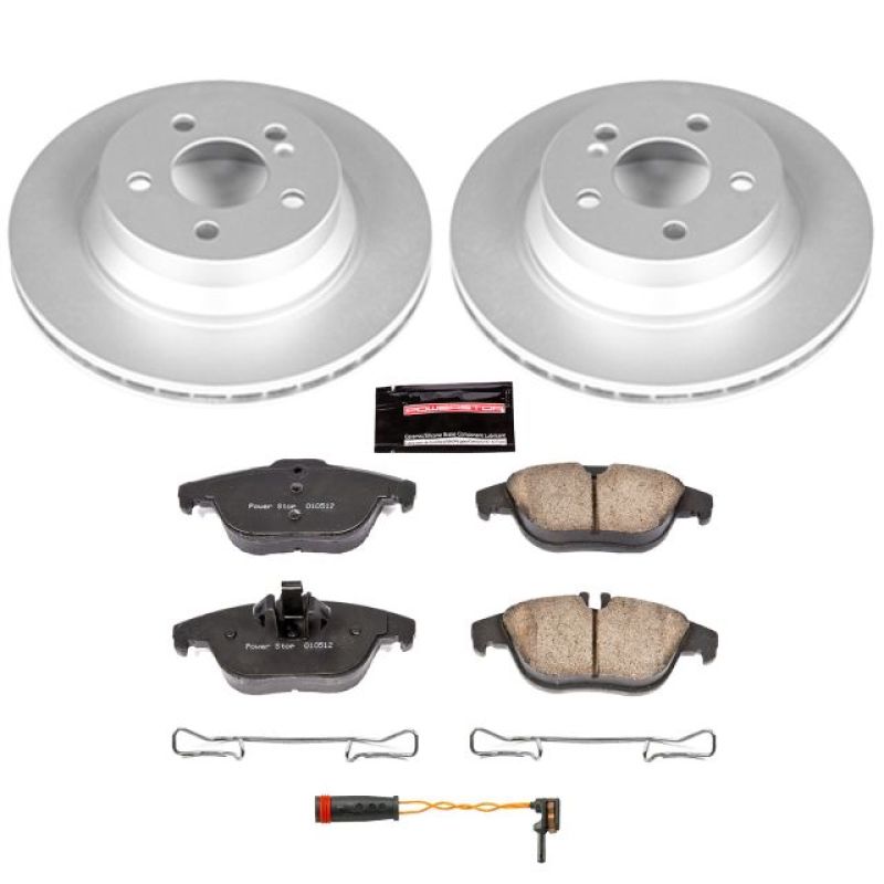 Power Stop 13-15 Mercedes-Benz GLK250 Rear Z23 Evolution Sport Coated Brake Kit PowerStop