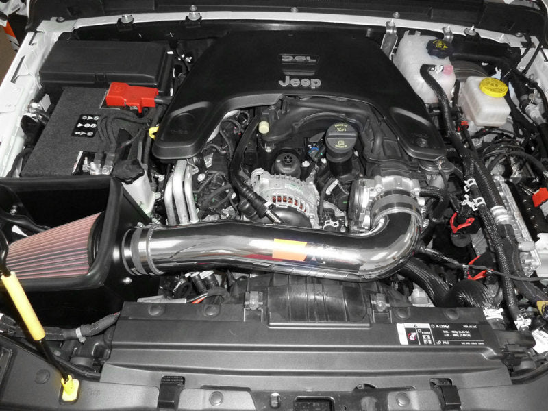 K&N 2018 Jeep Wrangler JL V6-3.6L High Flow Performance Kit K&N Engineering