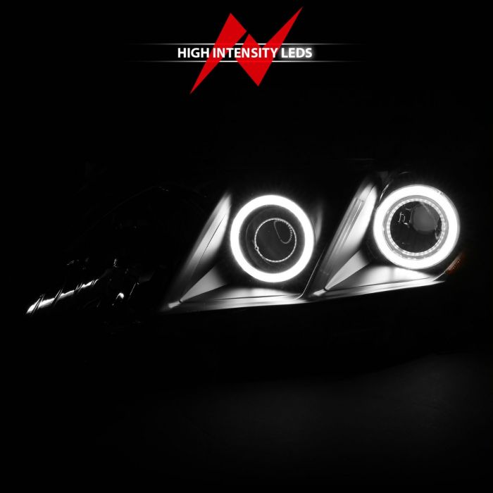 ANZO TOYOTA CAMRY 07-09 PROJECTOR HEADLIGHTS BLACK W/ RX HALO - 121181