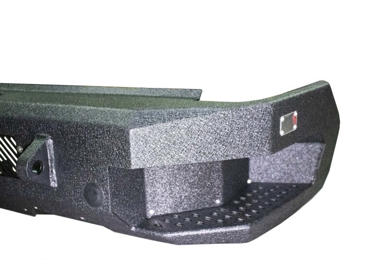 Fishbone Offroad 19-22 Chevy Silverado 1500 Rockfish Rear Bumper - Black Texture Fishbone Offroad