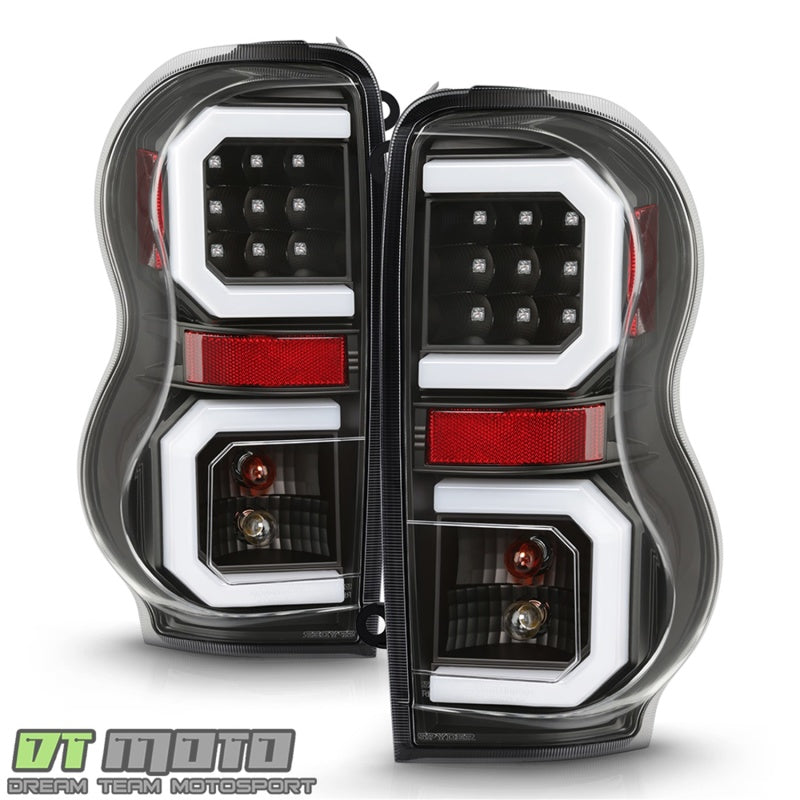 Spyder 04-09 Dodge Durango LED Tail Lights - Black ALT-YD-DDU04-LED-BK SPYDER