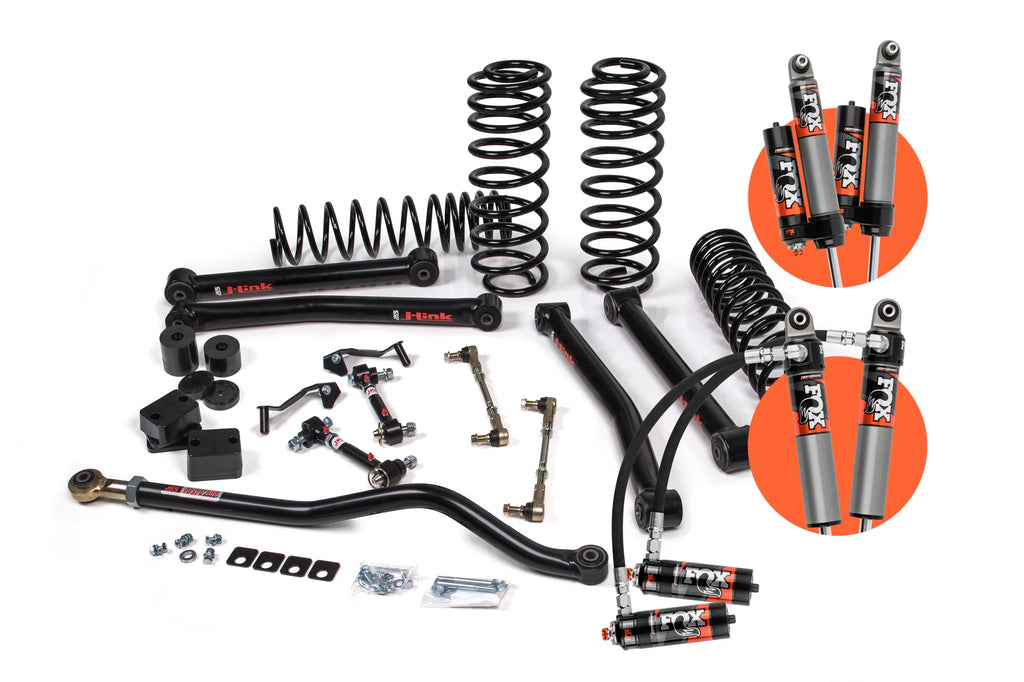 JKS 18-21 Jeep JL J-Konnect 3in 2Dr w/Fox 2.5 Performance Elite Series Shocks HD Rate Coils