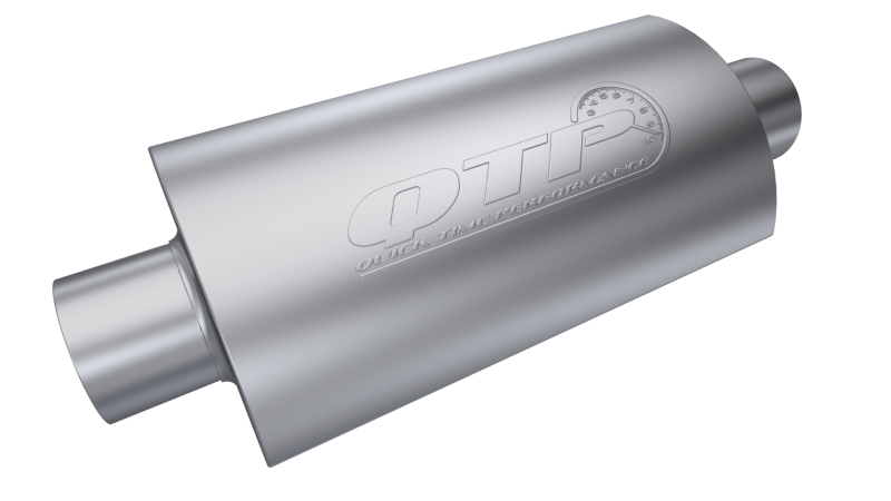 QTP 3.5in Weld-On 304SS AR3 Muffler QTP