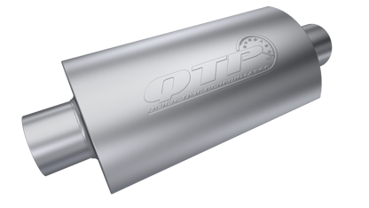 QTP 3.5in Weld-On 304SS AR3 Muffler QTP