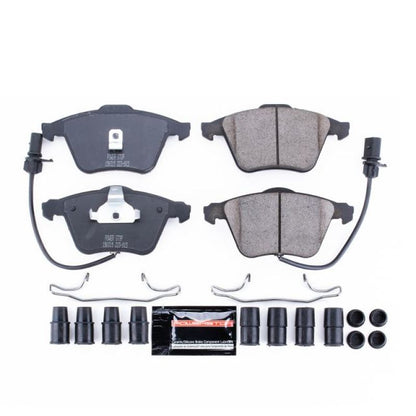 Power Stop 02-04 Audi A6 Quattro Front Z23 Evolution Sport Brake Pads w/Hardware PowerStop