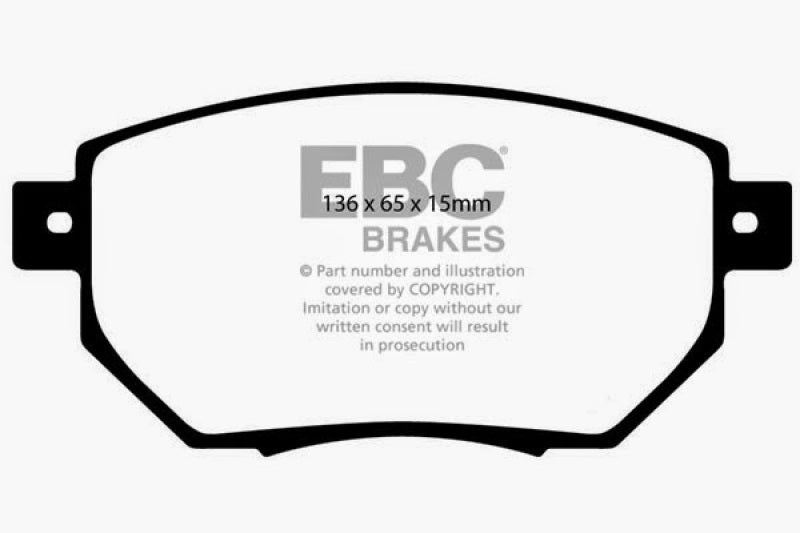 EBC Ultimax2 Front Brake Pads - UD969 EBC