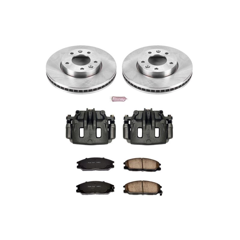 Power Stop 04-05 Kia Sedona Front Autospecialty Brake Kit w/Calipers PowerStop