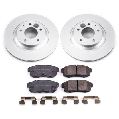 Power Stop 04-11 Mazda RX-8 Rear Z17 Evolution Geomet Coated Brake Kit PowerStop
