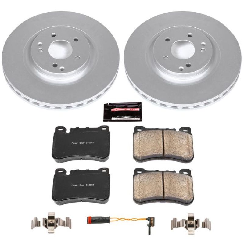 Power Stop 06-08 Mercedes-Benz SLK280 Front Z23 Evolution Sport Coated Brake Kit PowerStop