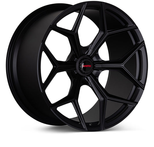 Vossen x Novitec NL4-5L 23x10.5 ET:21 Satin Black Lamborghini Urus Front Wheel