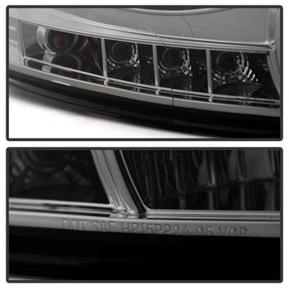 Spyder Dodge Ram 1500 06-08/Ram 2500 06-09 Projector Headlights LED Halo LED Smke PRO-YD-DR06-HL-SM SPYDER