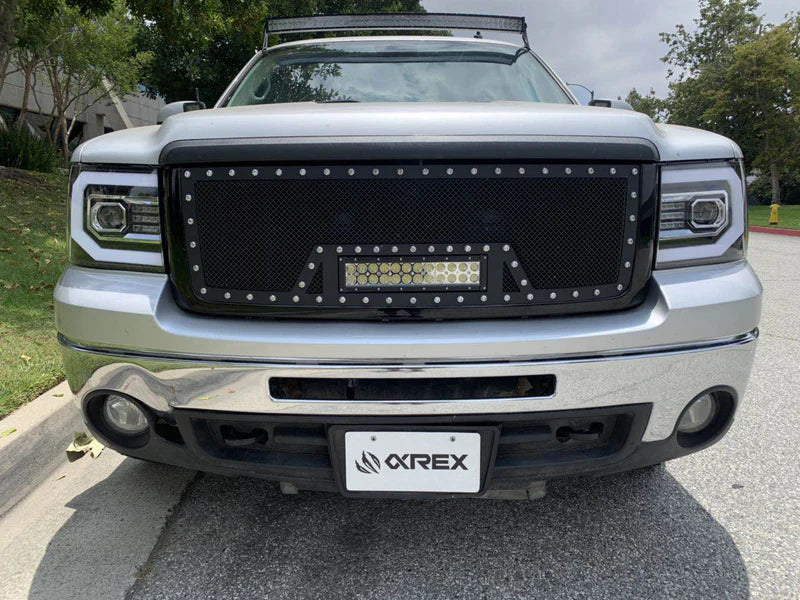 2007-2014 GMC Sierra AlphaRex PRO-Series Projector Headlights - 880605