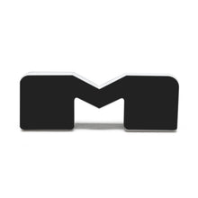 Load image into Gallery viewer, ORACLE Lighting Universal Illuminated LED Letter Badges - Matte Black Surface Finish - M