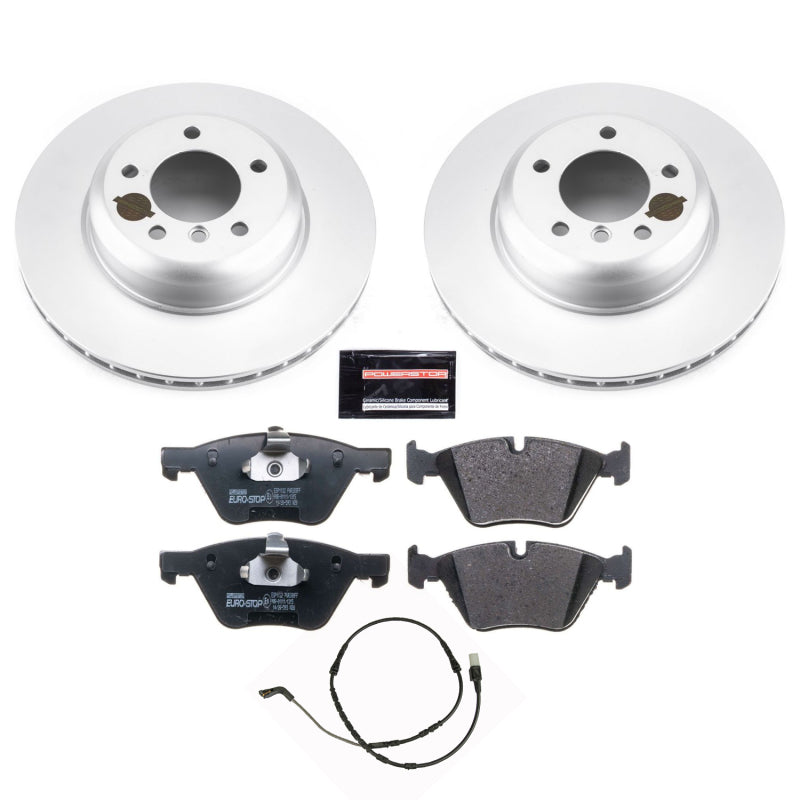 Power Stop 09-10 BMW Z4 Front Euro-Stop Brake Kit PowerStop