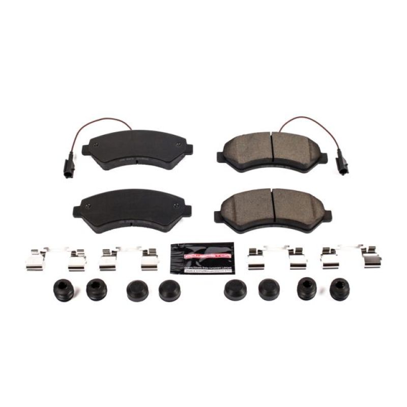 Power Stop 2019 Ram ProMaster 1500 Front Z23 Evolution Sport Brake Pads w/Hardware PowerStop