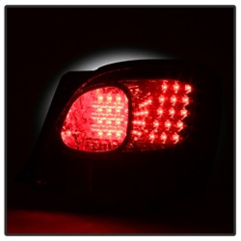 Spyder Lexus GS 300/400 98-05 LED Tail Lights Red Clear ALT-YD-LGS98-LED-RC SPYDER