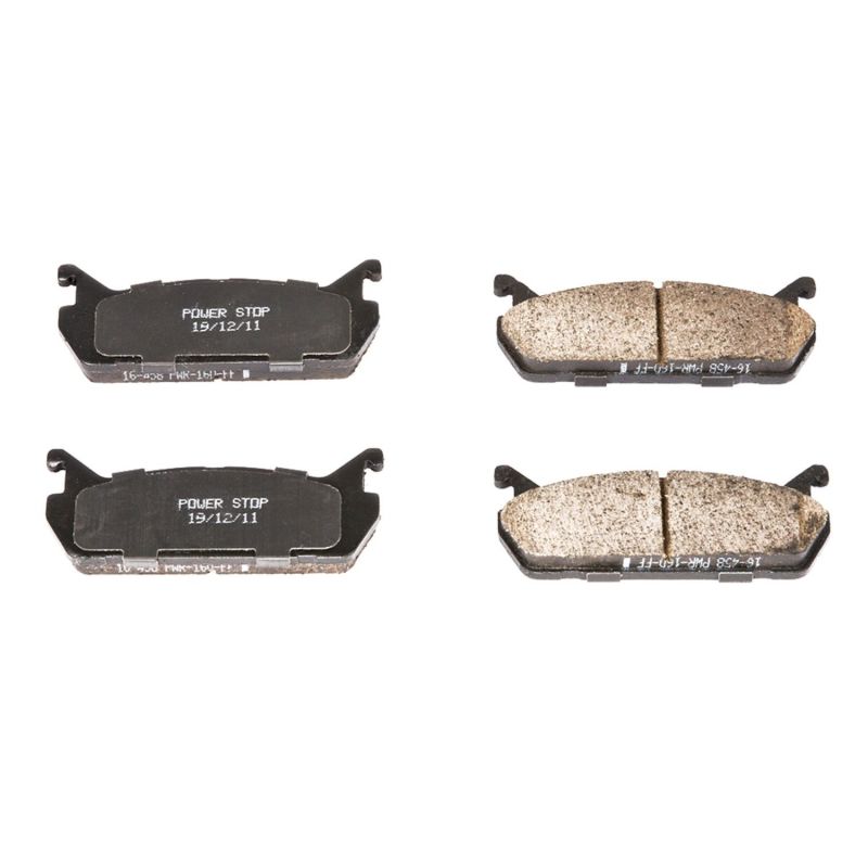 Power Stop 91-96 Ford Escort Rear Z16 Evolution Ceramic Brake Pads PowerStop