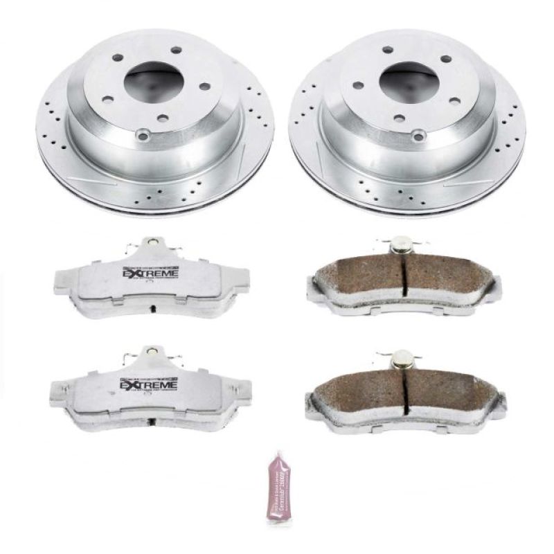 Power Stop 05-06 Pontiac GTO Rear Z26 Street Warrior Brake Kit PowerStop