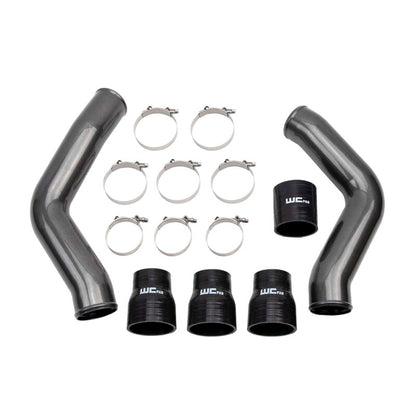 Wehrli 13-18 Ram 6.7L Cummins 3.5in Intercooler Pipes Kit - WCFab Deore Gold - WCF100423-DG