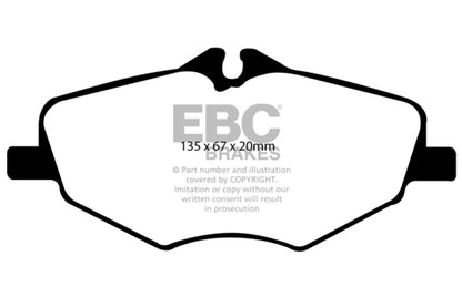 EBC Ultimax2 Front Brake Pads - UD987 EBC