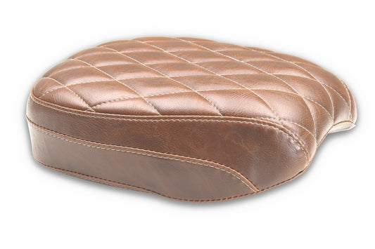 Mustang 17-25 Honda Rebel 300 and 500 Tripper Passenger Distressed Brown w/ Diamond