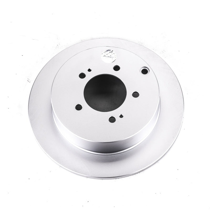 Power Stop 09-15 Mitsubishi Lancer Rear Evolution Geomet Coated Rotor PowerStop